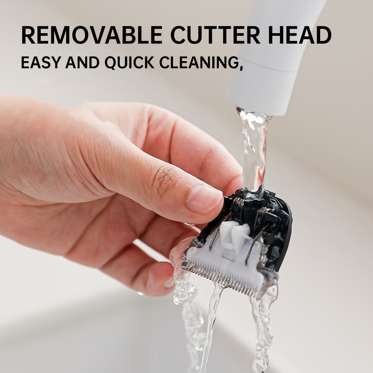 Rechargeable Pet Grooming Clippers with LED Display – Low Noise Cordless Dog & Cat Hair Trimmer, Detachable Blades, 4 Guide Combs, USB Charging