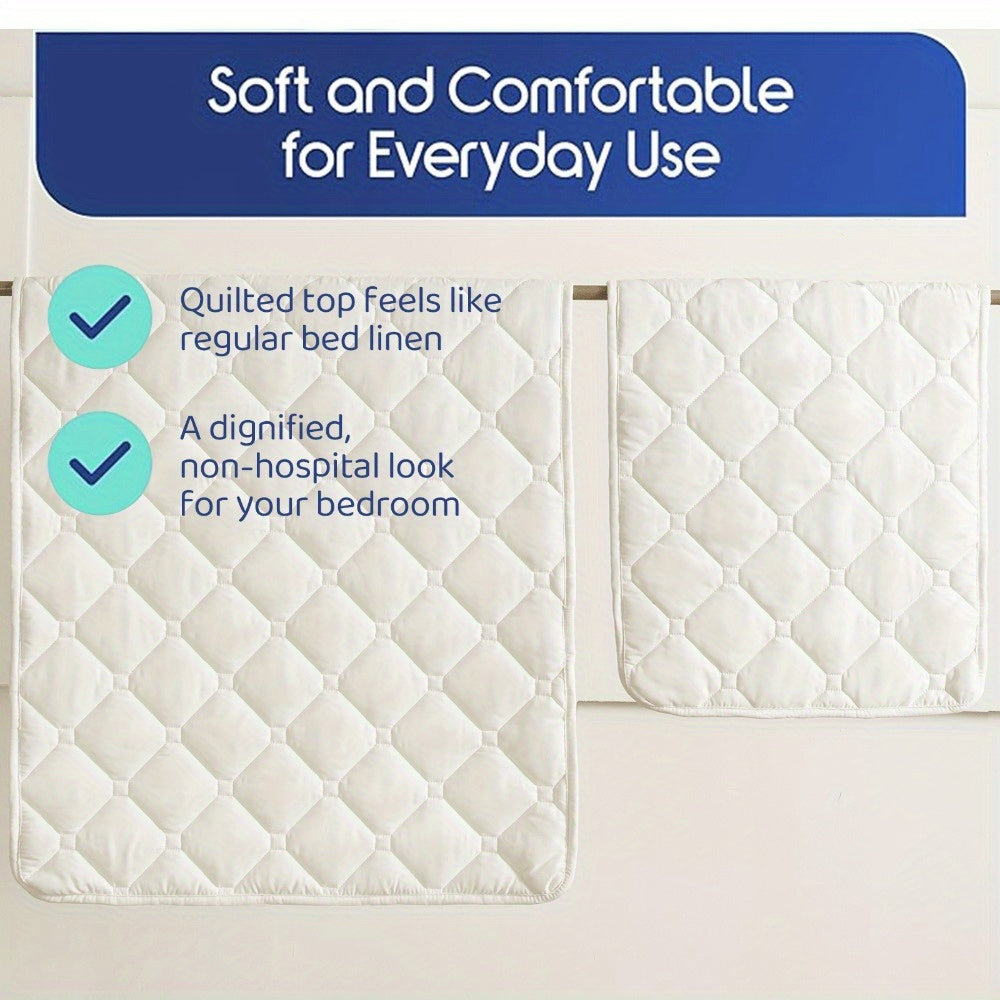Reusable Washable Incontinence Pads Ultra Absorbent Quick Dry Bed Pads for Adults and Home Care – Waterproof Underpad in Pink Deep Gray White Light Gray Khaki Sizes 20x28 to 39x59 Inch