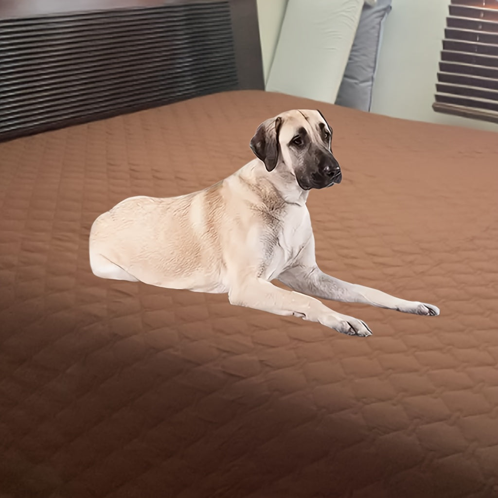 Extra Large Reversible Waterproof Dog Blanket – Double-Sided Bone Pattern, Machine Washable Sofa & Bed Protector for Small Medium Large Dogs & Cats, Indoor & Outdoor Use