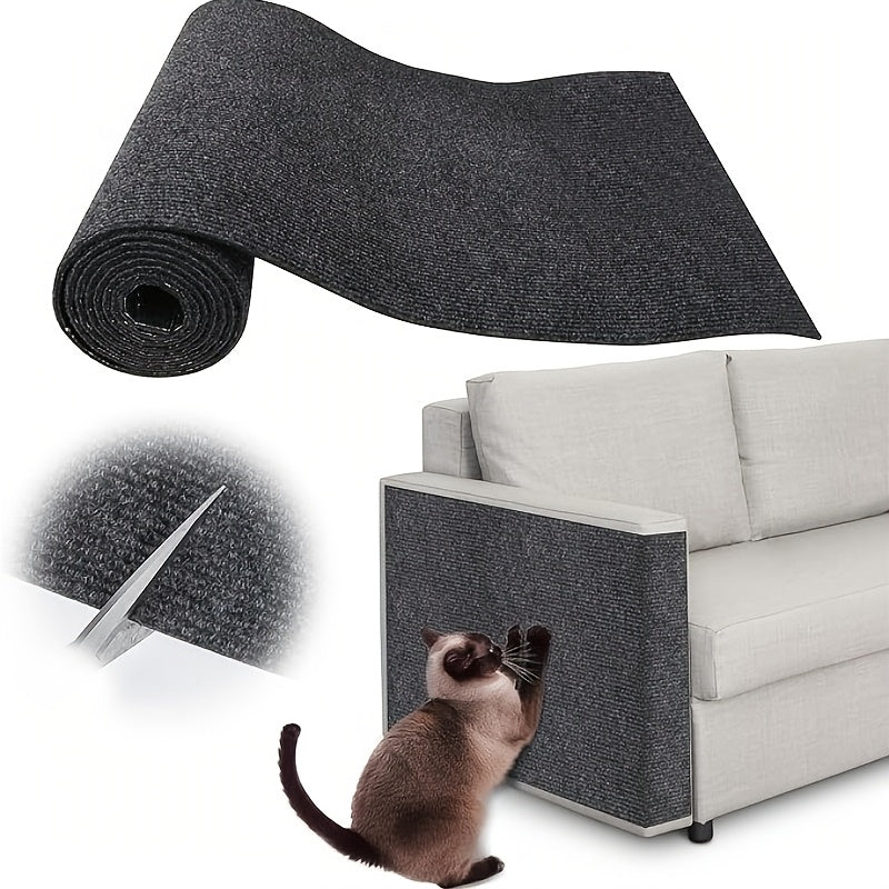 Self-Adhesive Cat Scratching Pad – Durable Sofa & Wall Protector Scratch Sticker for Indoor Cats, Small & Large, Multi-Pack