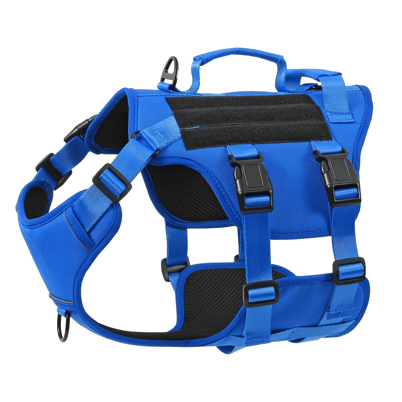 No-Pull Dog Harness Escape Proof Soft Padded Full Body Vest with Lift Handle & Leash Clip – Reflective Adjustable Pet Harness for Large Dogs Walking Hiking Training