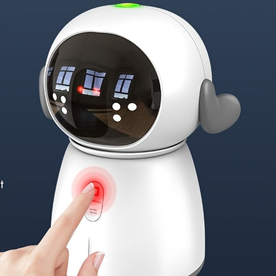Automatic Cat Laser Toy with Dual Laser & Motion Sensor – Rechargeable Interactive Toy, 3 Speed Modes, Adjustable Head, Indoor Cats & Kittens