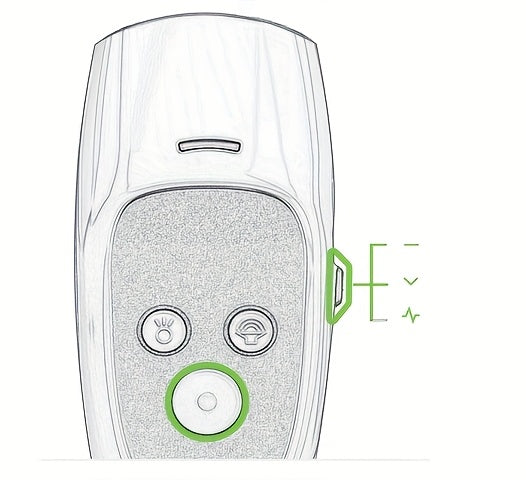 Ultrasonic Anti Barking Device 3-in-1 – Dog Bark Control & Training Tool with 3 Frequency Modes, 16.4Ft Range, Rechargeable LED Light & Wrist Strap | Green, Ginger, Black