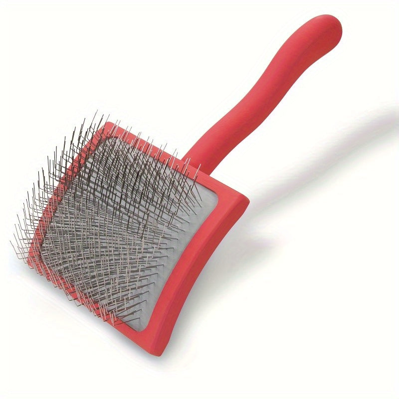 Dog Slicker Brush Professional Grooming Brush with Extra-Long Pins – Deshedding Detangling Dematting for Large Dogs, Goldendoodles Labradoodles Poodles, Buy 1 Get 1
