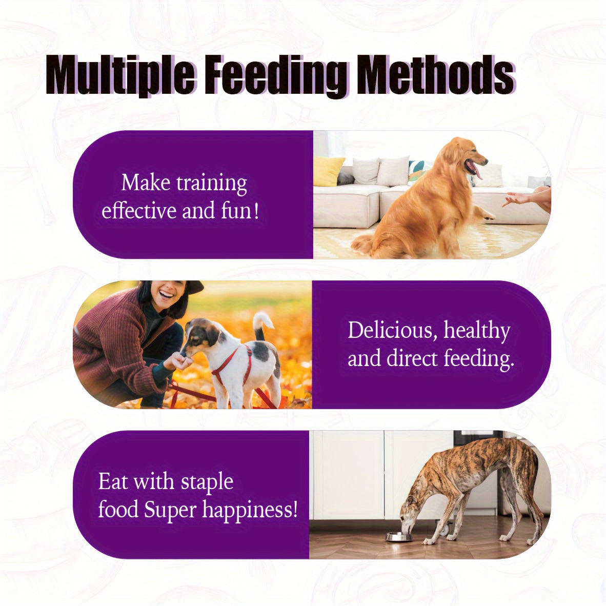 Probiotic & Digestive Enzyme Chews for Dogs – Gut Health, Skin Sensitivity Support & Prebiotics, Soft Chew Supplement, 30 or 120 Count