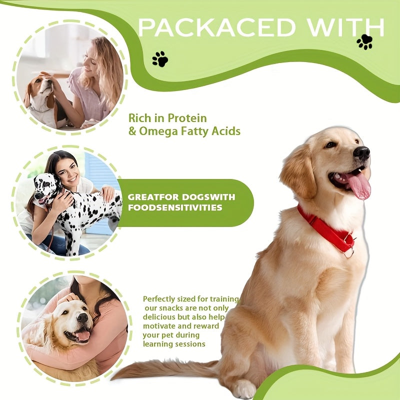 Sweet Potato Dog Treats Chicken Wrapped & Duck Wrapped Natural Training Reward Soft Chewy High-Protein Grain-Free Dog Snack 220g 7.76oz