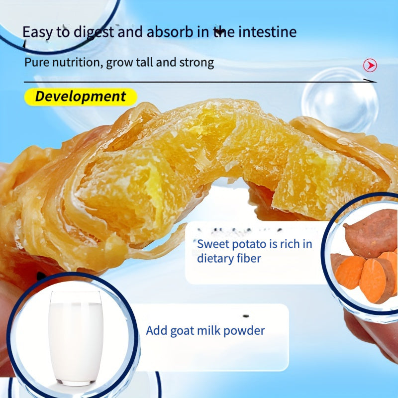 Dog Training Treats – Chicken & Duck Sweet Potato or Milk Sticks, High Protein Easily Digestible Reward Snacks for Small Medium Large Dogs, 200g & 400g