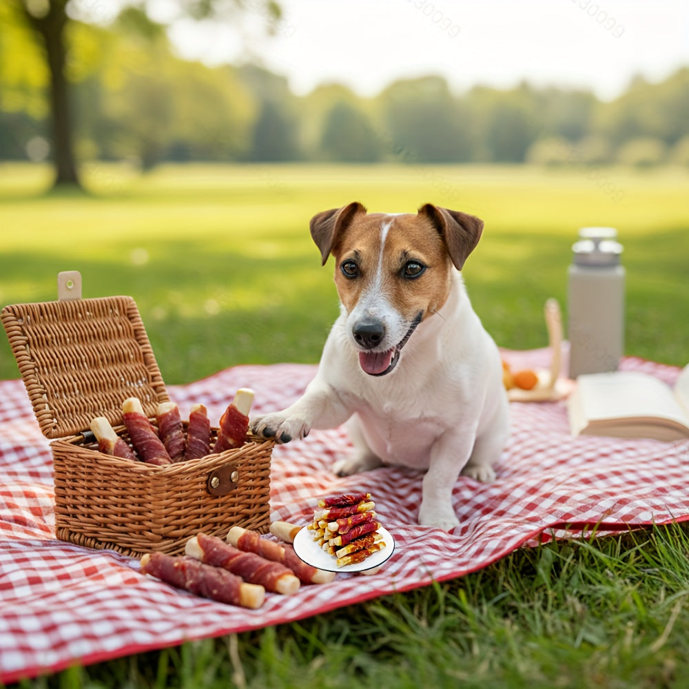 Dog Training Treats – Chicken & Duck Sweet Potato or Milk Sticks, High Protein Easily Digestible Reward Snacks for Small Medium Large Dogs, 200g & 400g