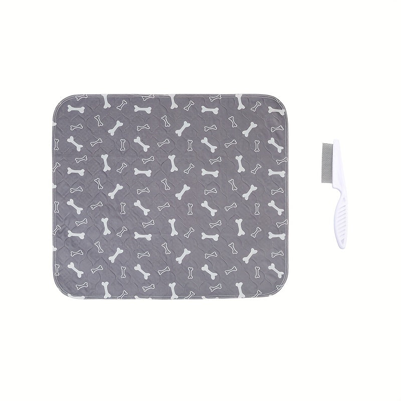 Reusable Washable Dog Pee Pads Upgraded Leak-Proof Odor-Proof Non-Slip Durable Puppy Training Pads Multiple Sizes for Home Travel Easy to Clean