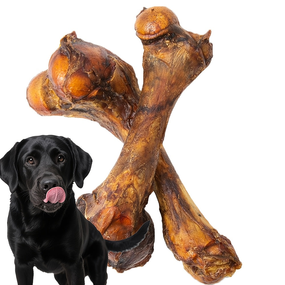 Beef Hip Bone Dog Chews – Long-Lasting Large Beef Bone Treats for Medium & Large Dogs, Aggressive Chewer Bones, Indoor Outdoor Daily Reward, Multi-Pack Options