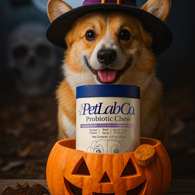 Dog Probiotic Chewable Treats with Natural Ingredients – Probiotics & Prebiotics for Digestive Health and Daily Wellness