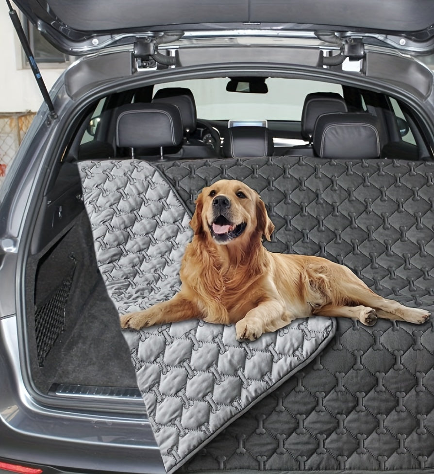 Extra Large Reversible Waterproof Dog Blanket – Double-Sided Bone Pattern, Machine Washable Sofa & Bed Protector for Small Medium Large Dogs & Cats, Indoor & Outdoor Use