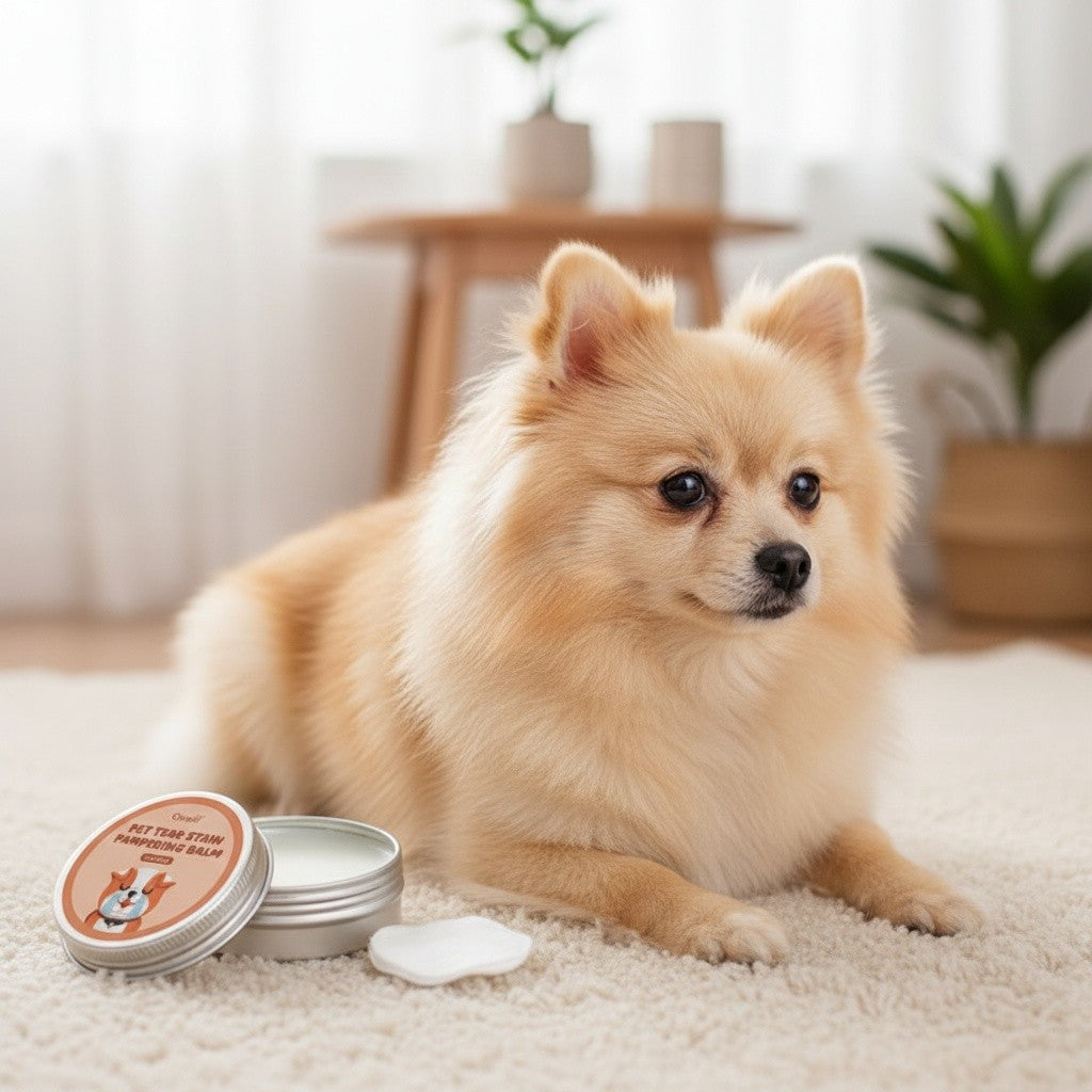 Tear Stain Remover Balm for Dogs and Cats 30g – Natural Safe Eye Gunk Cleaner Non-Irritating Daily Eye Care