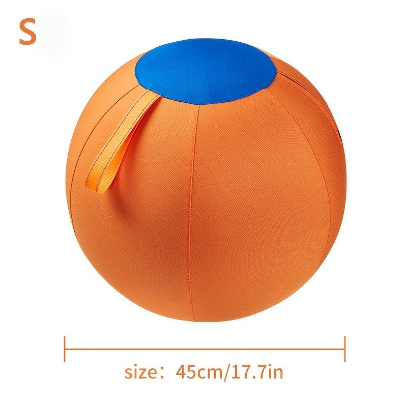 Dog Ball Toy for Small & Medium Dogs – Chew-Resistant Fetch & Training Ball, Independent Play, Shiba Inu Corgi Bulldog Golden Retriever, Blue or Orange