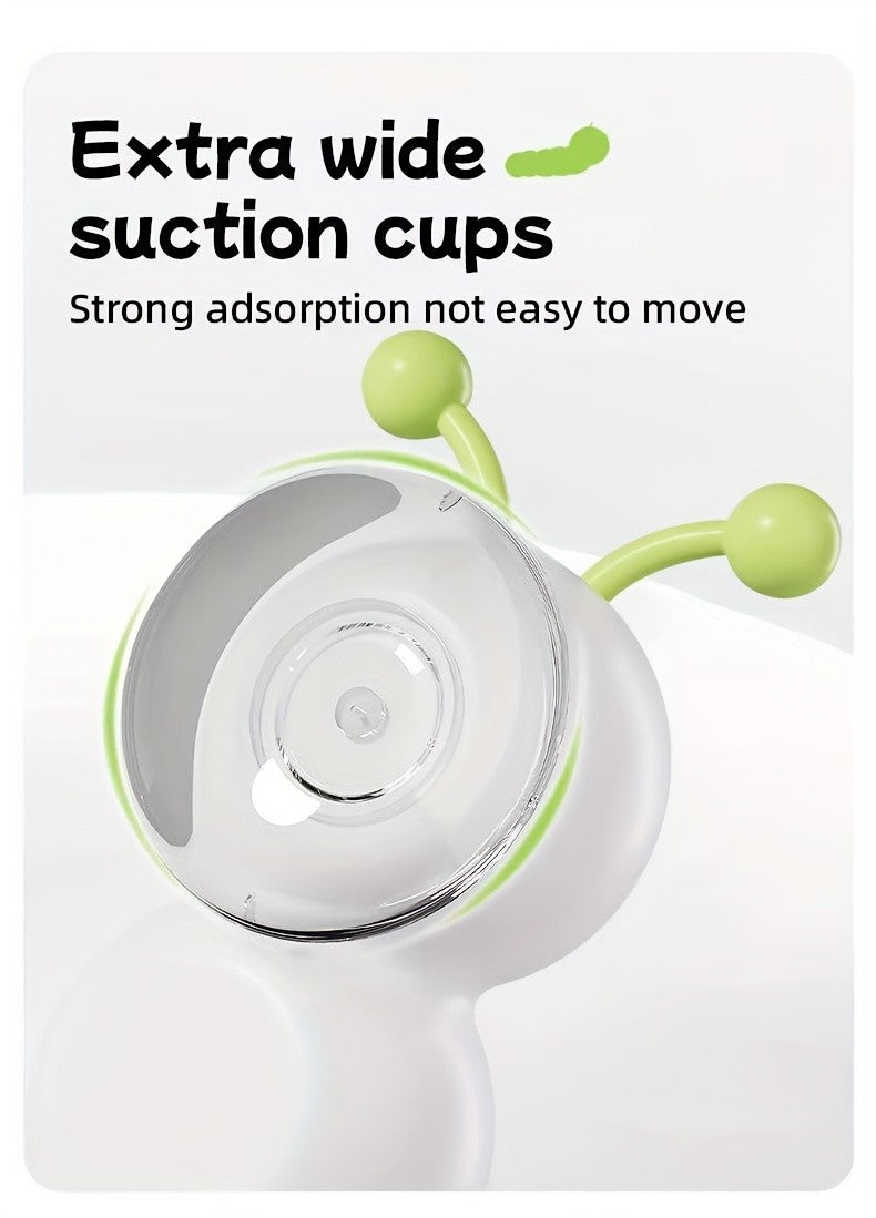 Automatic Caterpillar Cat Teaser Toy – Hands-Free Interactive Electric Cat Toy for Indoor Cats, Self-Moving Chase & Exercise Toy for Kittens & Adults