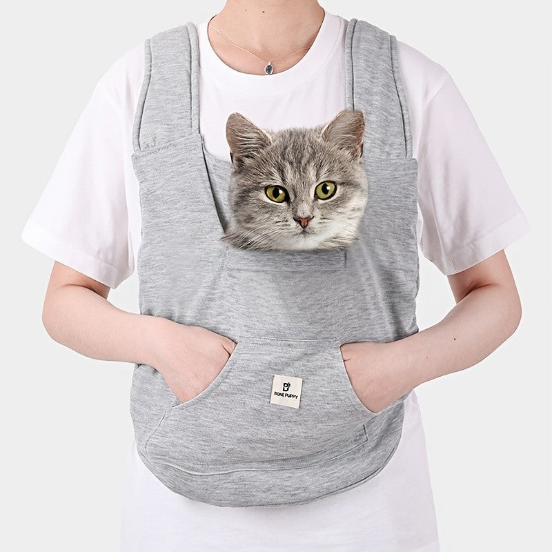Pet Backpack Carrier Foldable for Small Dogs & Cats – Portable Travel Bag with Adjustable Straps, Secure Buckle, Lightweight Airline-Friendly Design