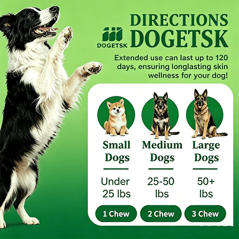 Dog Dental Cleaning Treats with Probiotics & Brown Algae – Targets Plaque & Bad Breath, Lactobacillus, Bifidobacterium, Spinach & Perilla Seed Extract Formula