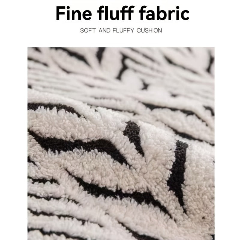 Soft Plush Pet Sofa Mattress Pillow Pad for Dogs and Cats – Non-Slip Washable Warm Pet Bed Mat for Couch Bedroom Car Cage Balcony and Bay Window