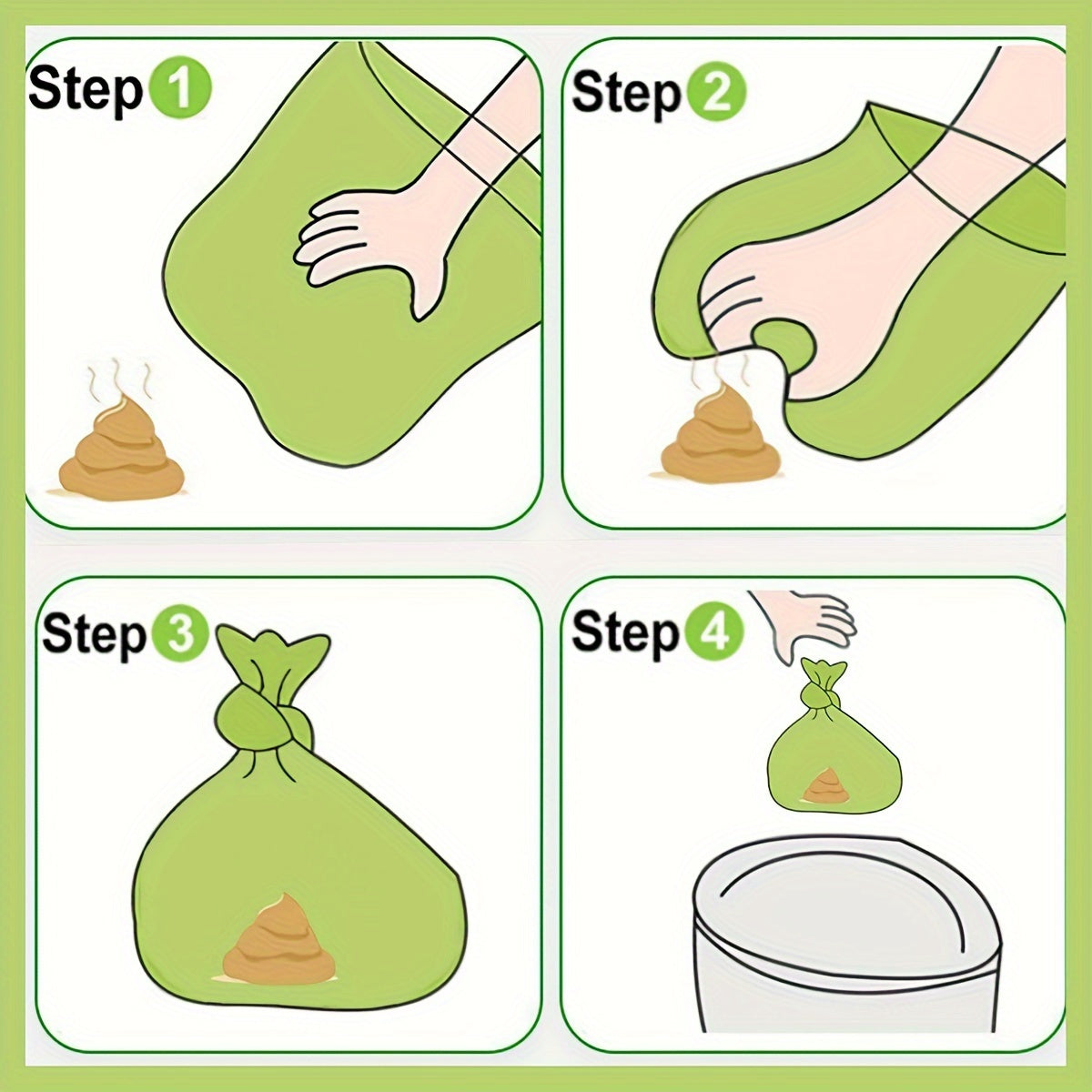 Dog Poop Bags 700 Count 47 Rolls Leak-Proof Pet Waste Bags for Dog Walking Cat Litter Box Waste Disposal for All Dogs and Cats