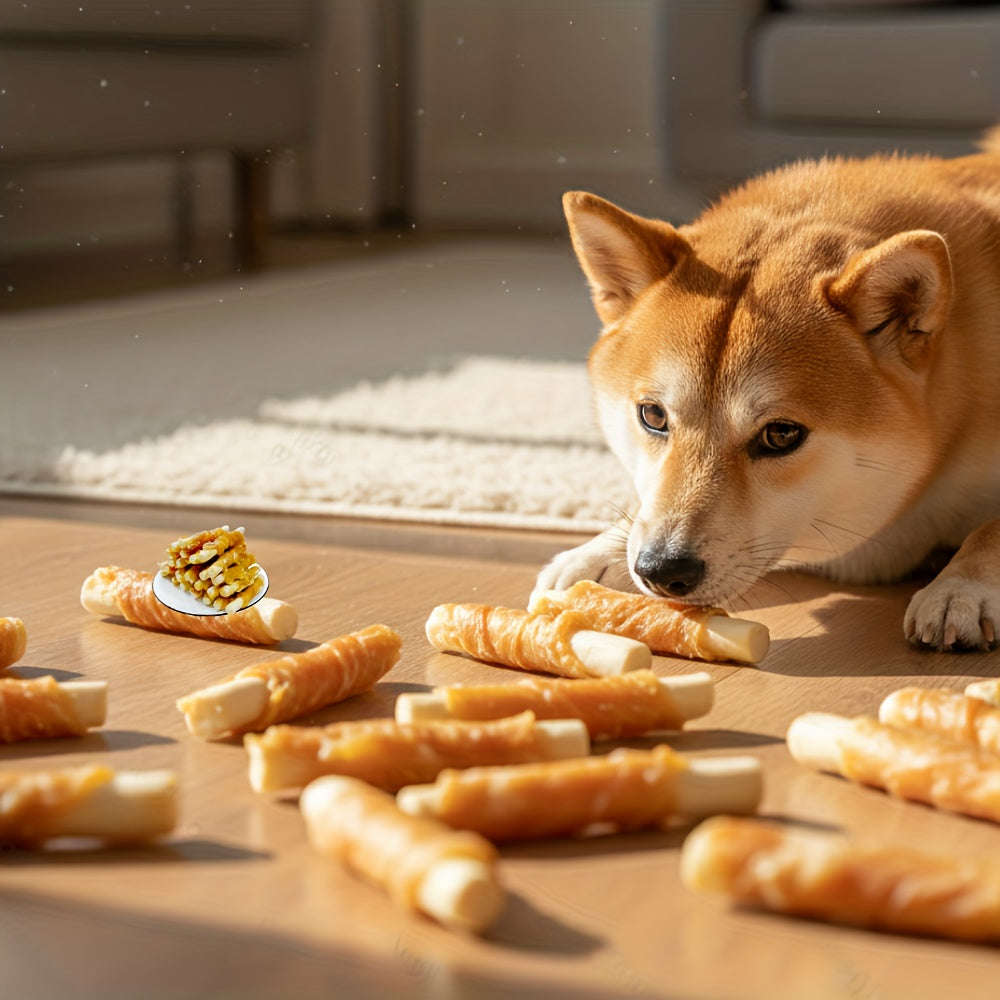 Dog Training Treats – Chicken & Duck Sweet Potato or Milk Sticks, High Protein Easily Digestible Reward Snacks for Small Medium Large Dogs, 200g & 400g