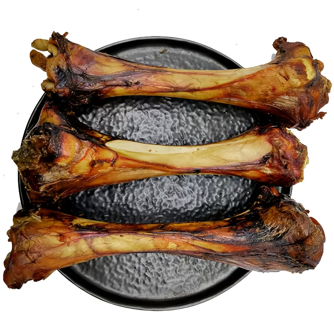 Beef Bones for Dogs Natural Dental Chewing Bone Durable Long Lasting Chew for Aggressive Chewers Teething Puppies Adult Dogs Small Medium Large
