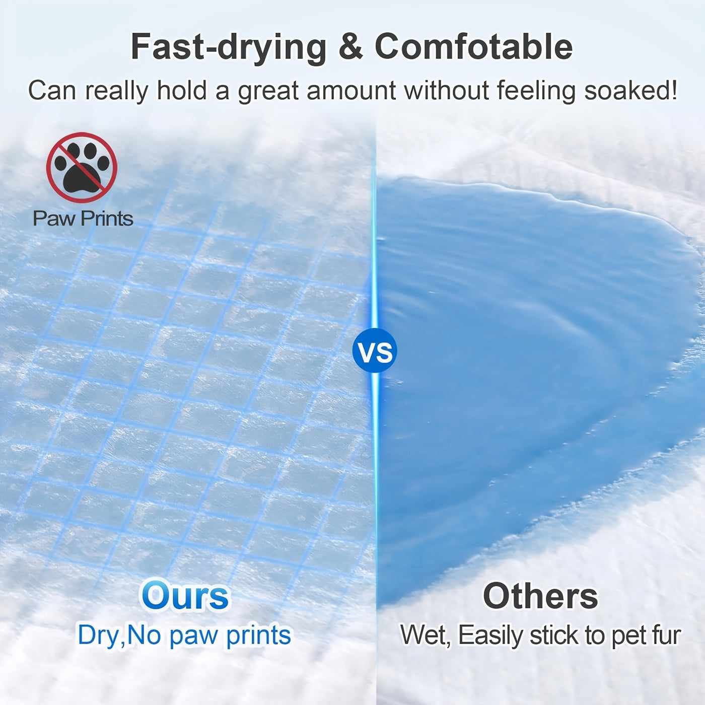 Disposable Dog Pee Pads - 8-Layer Super Absorbent Leak-Proof Puppy Potty Pads, XXXL Extra Large 31x47 / 32x36 / 57x31 in, 40 / 60 / 80 / 120 Count, for Cars Cages Sofas